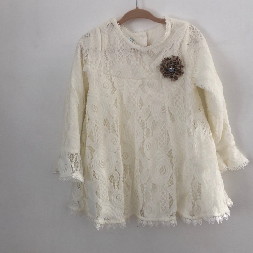Toddler shirt dress